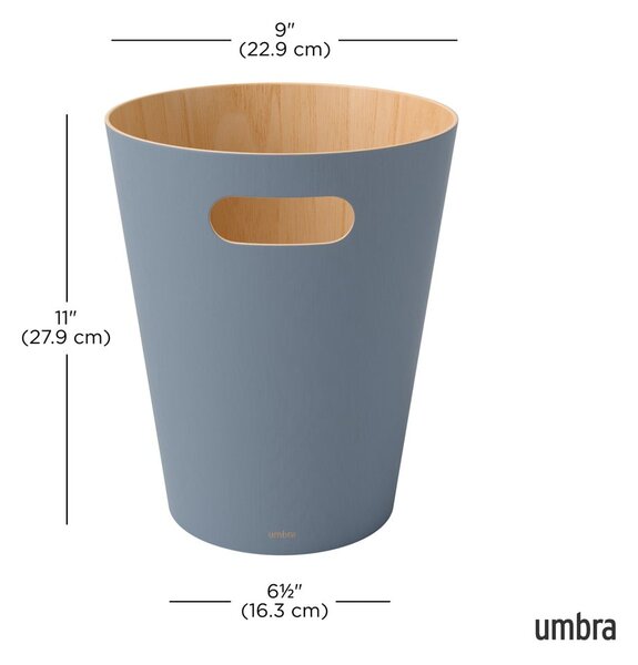 Moder koš za smeti 7,5 l Woodrow – Umbra