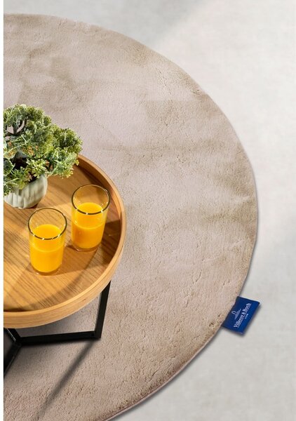 Kremno bela okrogla preproga ø 160 cm Leon – Villeroy&Boch