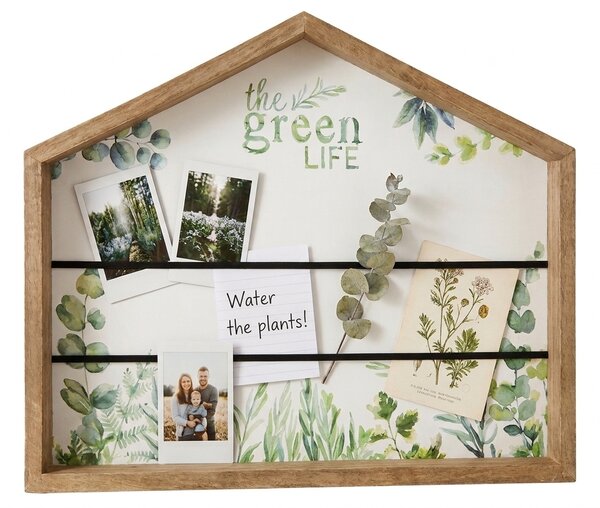 Oglasna deska za fotografije GREEN LIFE, naravna