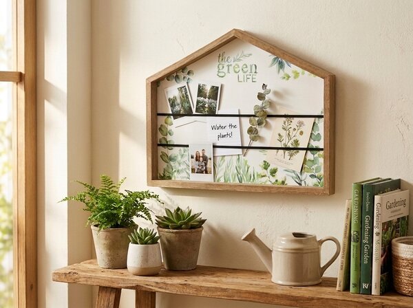 Oglasna deska za fotografije GREEN LIFE, naravna
