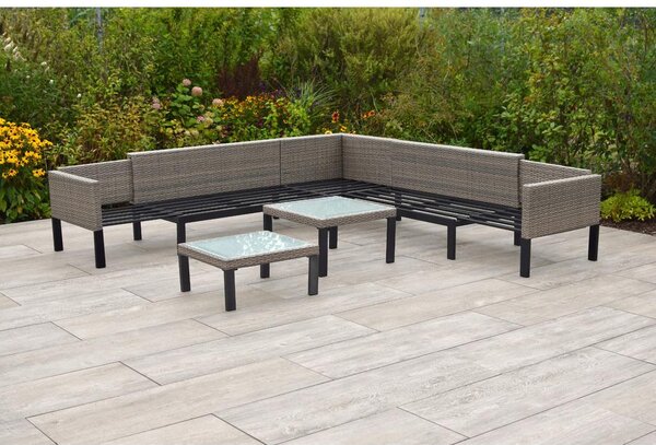 Gardenson Lounge Garnitura Amantea, Raztegljiva
