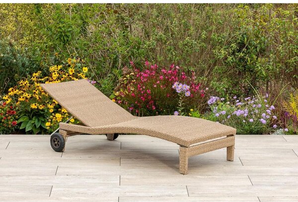 Gardenson Vrtni Ležalnik Andalusia, Nastavljiv, Blazina