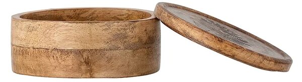 Bloomingville posoda za shranjevanje iz mangovega lesa 19,5 x 9,5 cm
