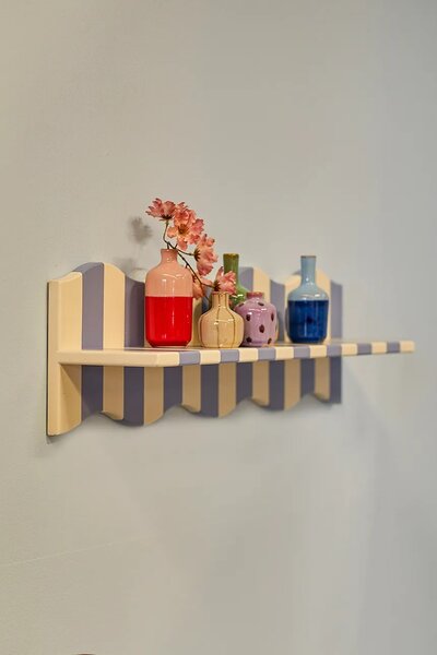 Bloomingville polica viseča iz MDF plošče 80 x 22,5 x 17 cm