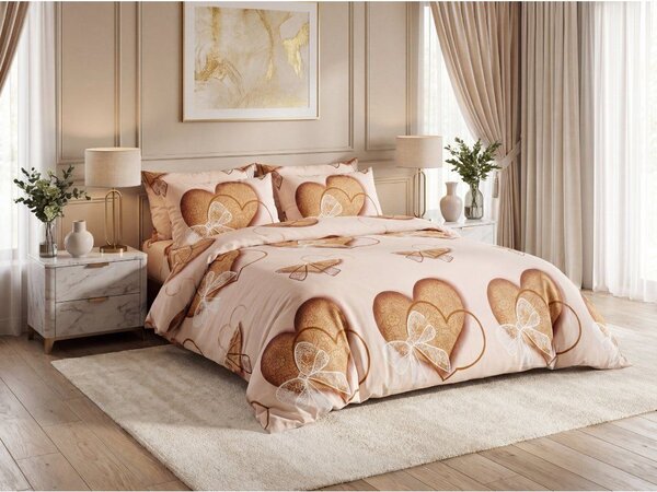 Posteljnina iz mikrovlaken HEART NEST vzorčasta Dimenzije posteljnine: 70 x 80 cm | 140 x 200 cm