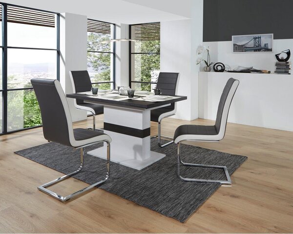 Mömax Nihajni Stol Alex, Siva, Bela
