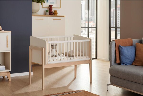 OBPOSTELJNA POSTELJICA Little Cloud 99,40/109,70/56,90 cm bela