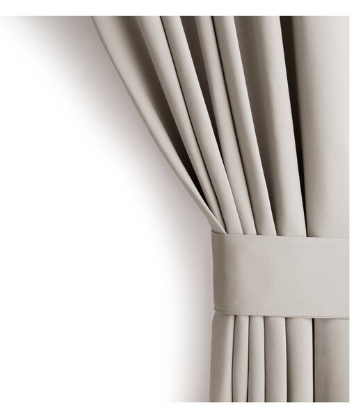 Bež zavesa za delno zatemnitev 140x245 cm Kierra – Restilo