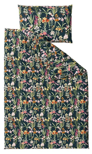 Bombažna posteljnina MYSTIC GARDEN temno zelena Dimenzije posteljnine: 70 x 90 cm | 140 x 200 cm