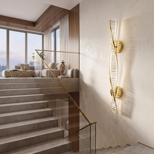 STENSKA LED SVETILKA APP1952-W 100cm GOLD