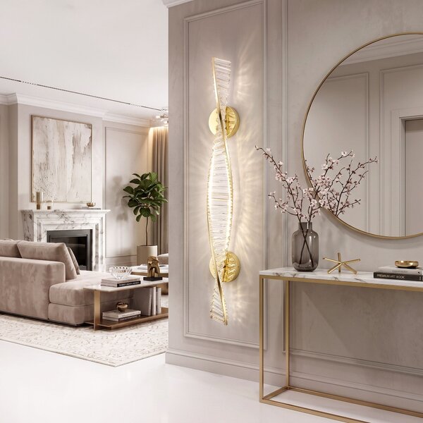 STENSKA LED SVETILKA APP1952-W 100cm GOLD