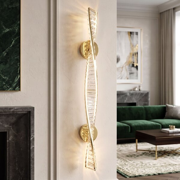 STENSKA LED SVETILKA APP1952-W 100cm GOLD
