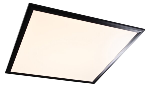 Modern LED paneel zwart 44,5x44,5 cm incl. LED dim to warm - Akkie