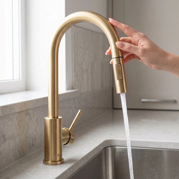 Kuhinjski mešalnik Rea Fresh Touch Brush Gold