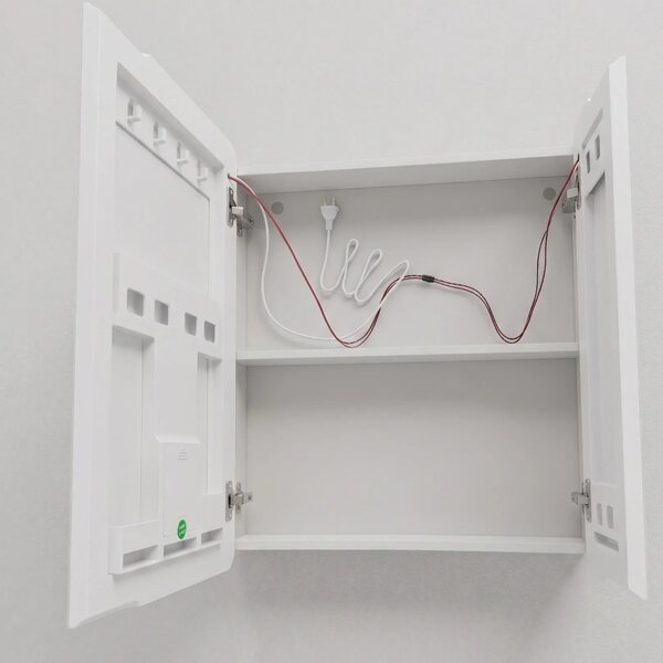 Omara z ogledalom in LED osvetlitvijo M1011-60 60x70