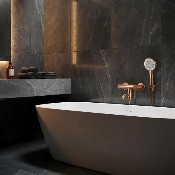 Armatura za kad Rea Clif Brushed Copper