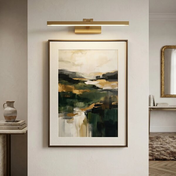 Kopalniška stenska LED svetilka APP1864-1W 60 cm BRUSH GOLD