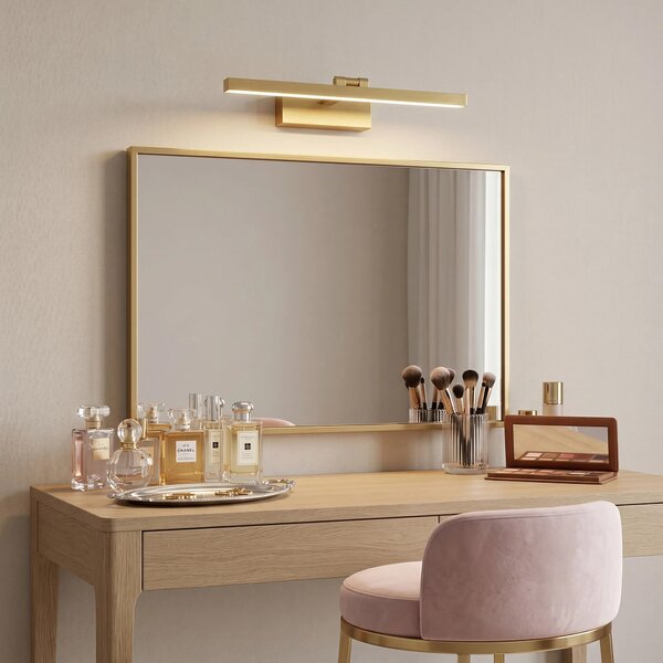Kopalniška stenska LED svetilka APP1864-1W 60 cm BRUSH GOLD