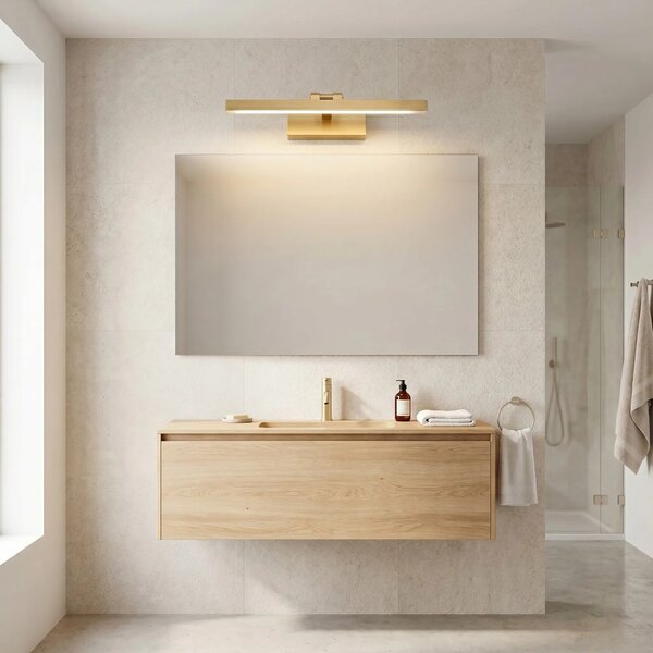 Kopalniška stenska LED svetilka APP1864-1W 60 cm BRUSH GOLD