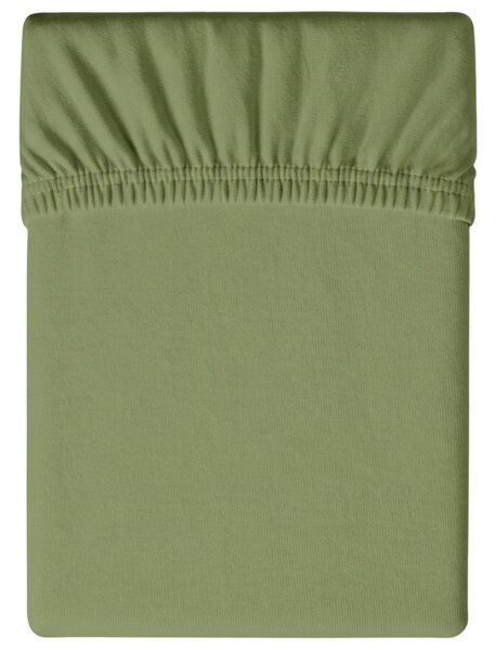 Rjuha iz mikrovlaken MICROVELLE olivno zelena 90x200 cm