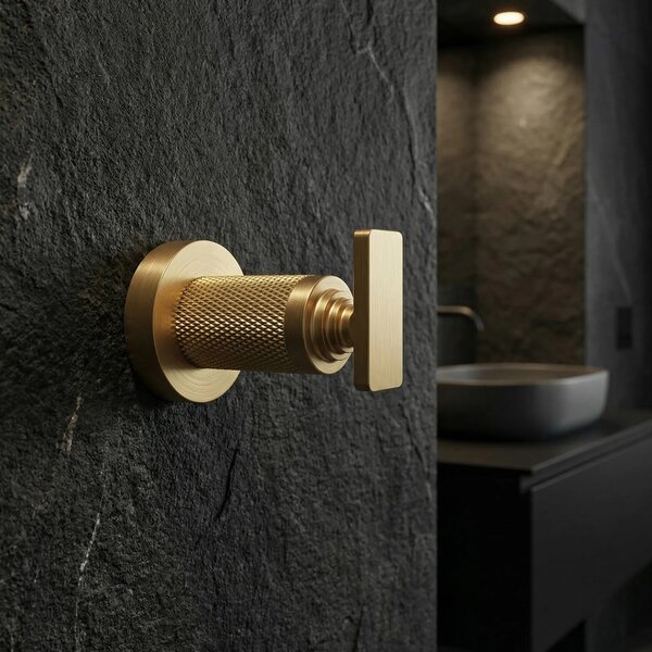 Kopalniški obešalnik 81304 Virro Brush Gold
