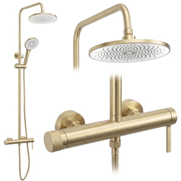 Komplet za prhanje Rea Rivo Brush Gold
