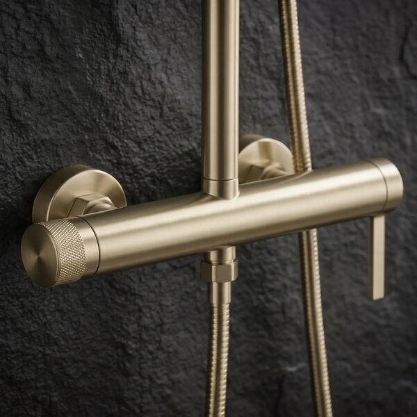 Komplet za prhanje Rea Rivo Brush Gold