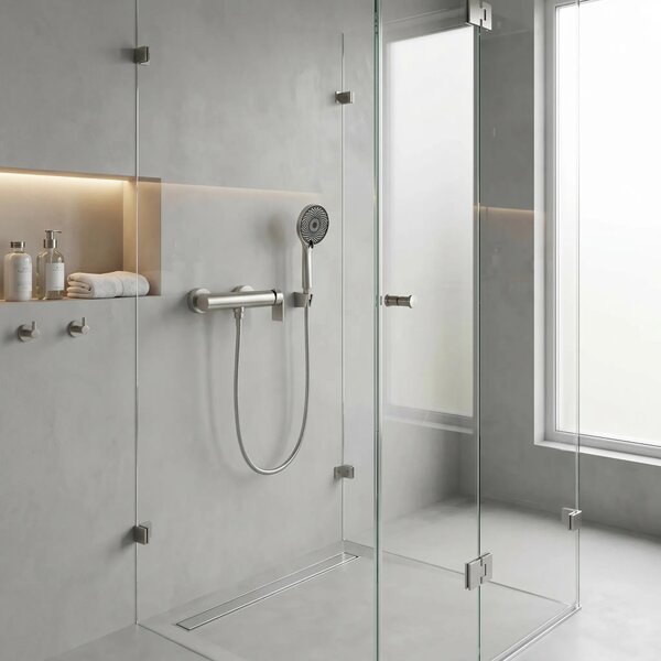 Armatura za tuš Rea Hunter Brushed Nickel