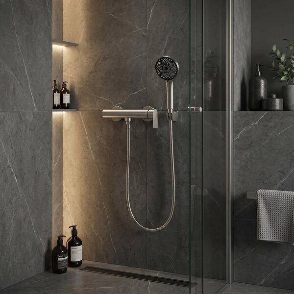 Armatura za tuš Rea Hunter Brushed Nickel