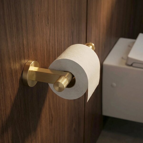 Držalo za toaletni papir 39105 ORI Brush Gold