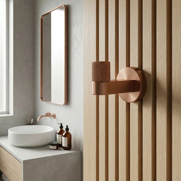 Kopalniški obešalnik 39104 ORI Brush Copper