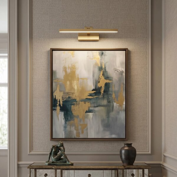 Kopalniška stenska LED svetilka APP1860-1W 40cm GOLD