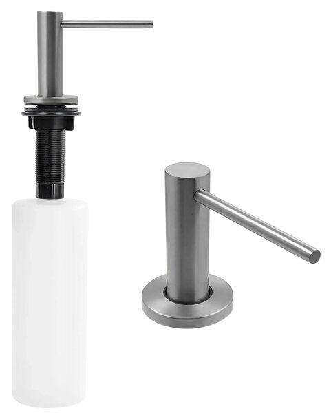 Dozirnik za tekočino za umivalnik Rea DEX Brush Nickel