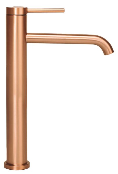 CLIF Mešalnik za umivalnik Brush Copper HIGH