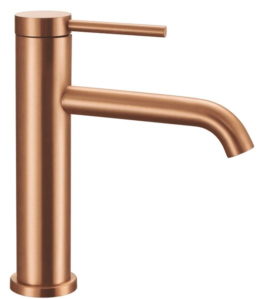 CLIF Mešalnik za umivalnik Brush Copper Low