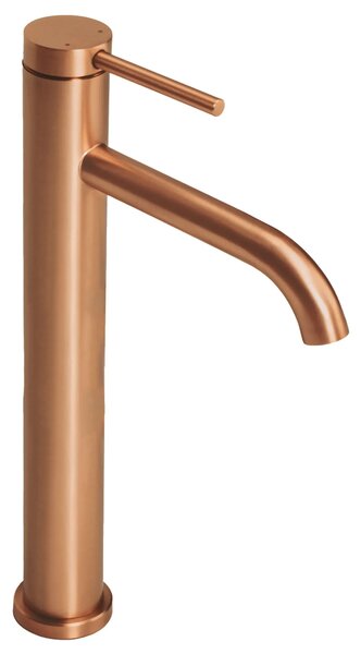 CLIF Mešalnik za umivalnik Brush Copper HIGH