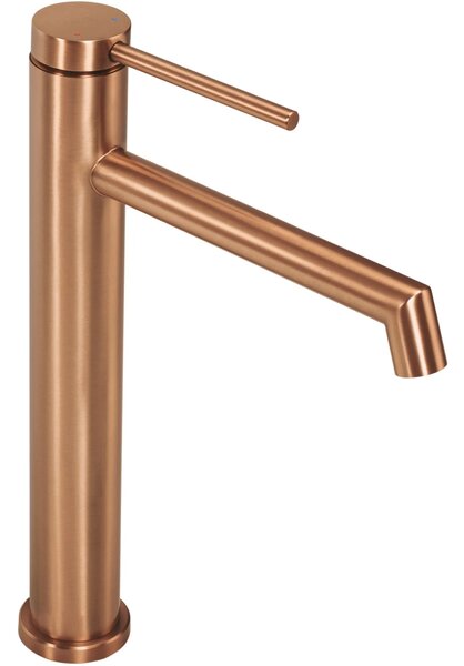 FOSS Mešalnik za umivalnik Brush Copper HIGH