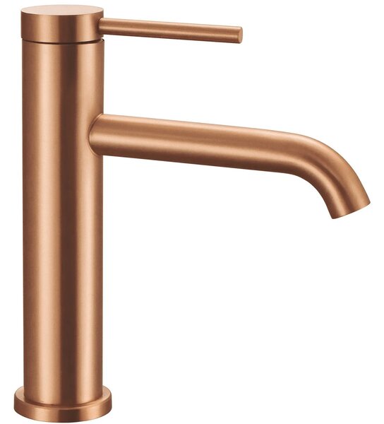 CLIF Mešalnik za umivalnik Brush Copper Low