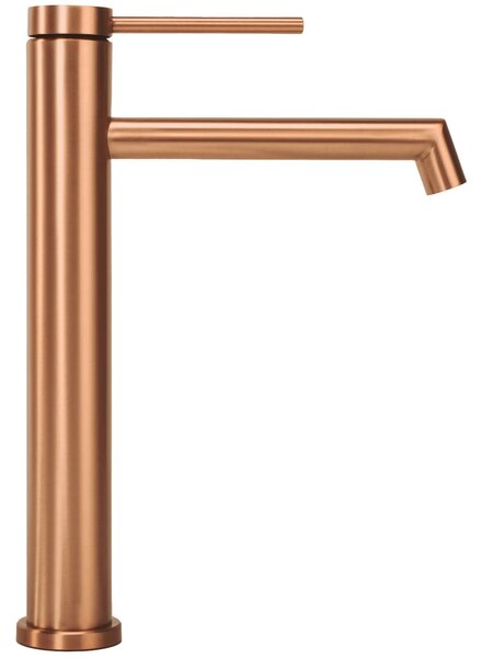 FOSS Mešalnik za umivalnik Brush Copper HIGH