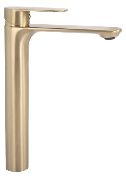 REA Drop Mešalnik za umivalnik Brush Gold High