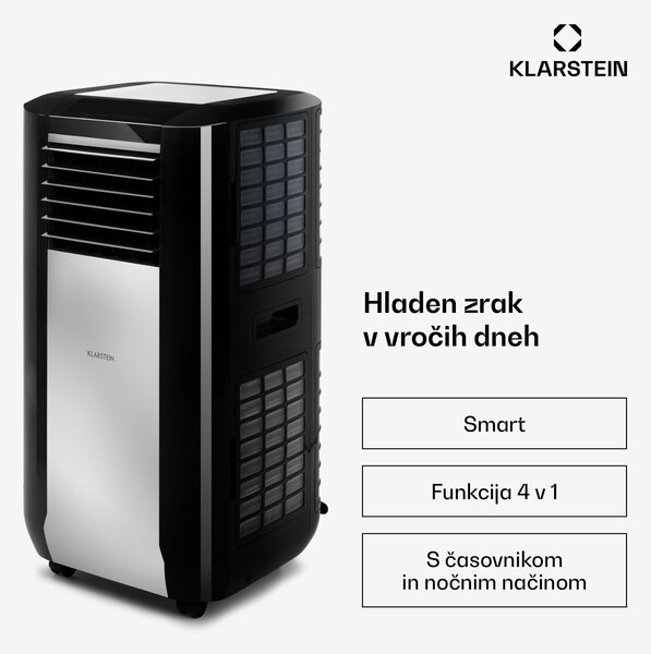 Klarstein Max Breeze Smart, mobilna klimatska naprava, 15000 BTU/h (4,4 kW), energijski razred A