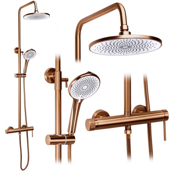 Komplet za prhanje Rea Foss Clif Brush Copper