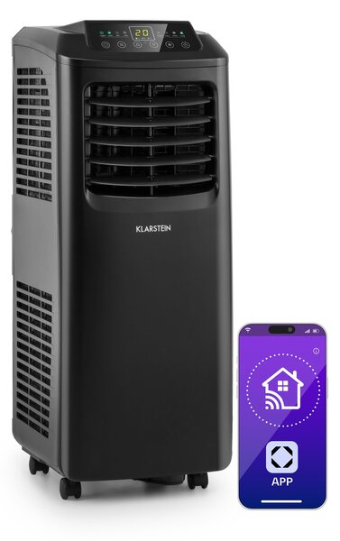 Klarstein Pure Blizzard Smart 9k, mobilna klimatska naprava, 9000 BTU/2,6 kW, energijski razred A, daljinski upravljalnik