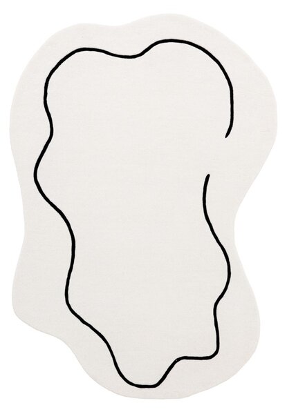 Volnena Preproga Loop Ivory
