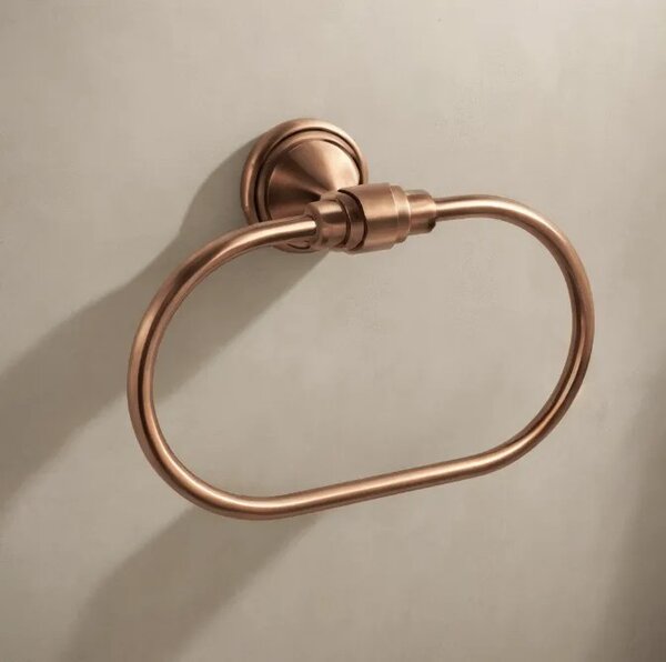 Kopalniški obešalnik RING 1607 Aristo Krtačena baker