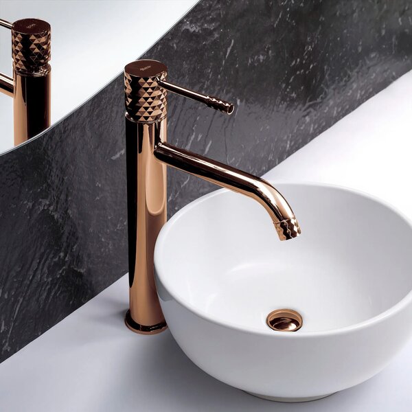 Rea Lungo Diamond Copper Visoka armatura za umivalnik