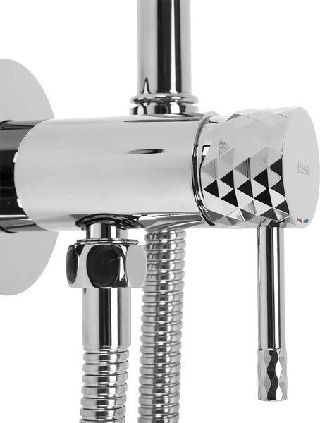 REA Lungo Loop Bidet baterija Diamond Chrome