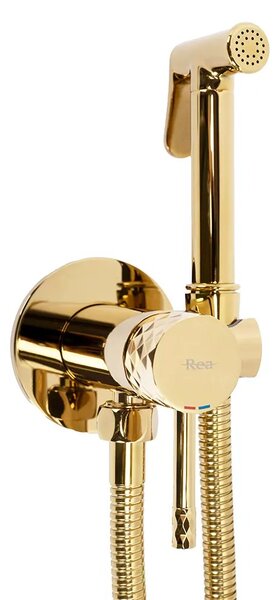 REA Lungo Loop Bidet baterija Diamond Gold