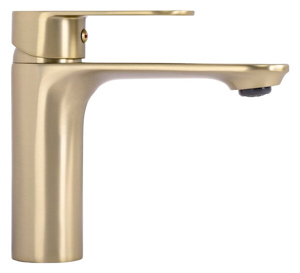 REA Drop Mešalnik za umivalnik Brush Gold low