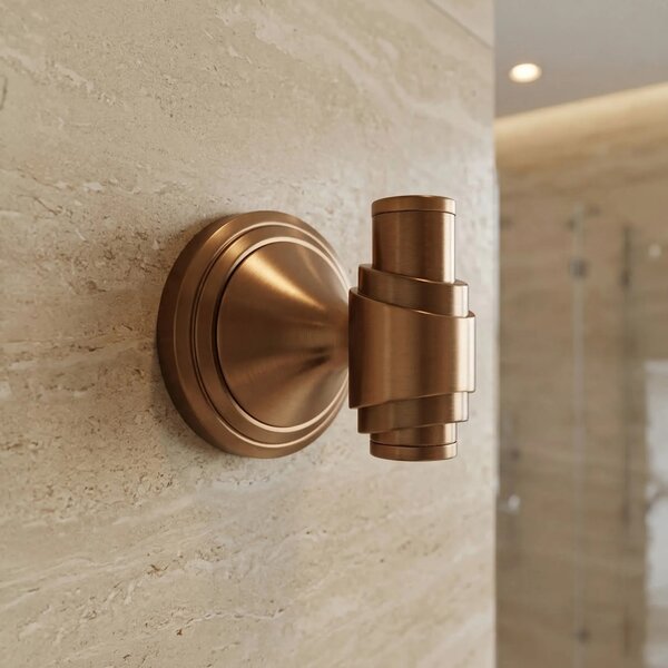 Bathroom hanger 1609 Aristo Brushed copper